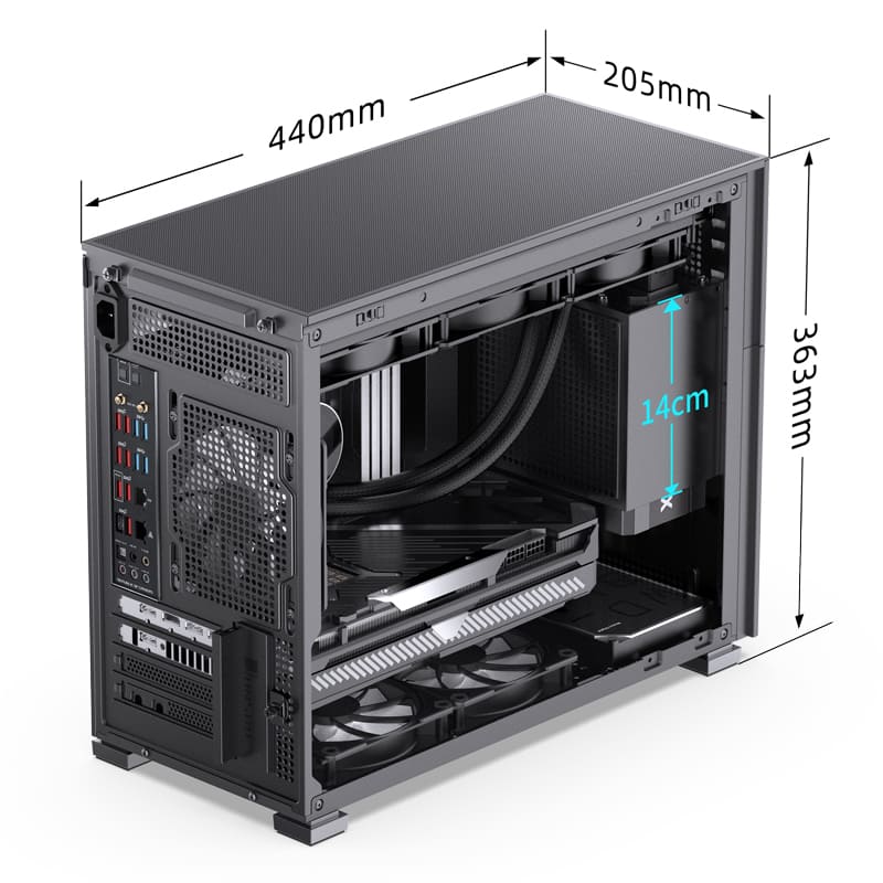 XENOVA PCケース 液晶エアフロー